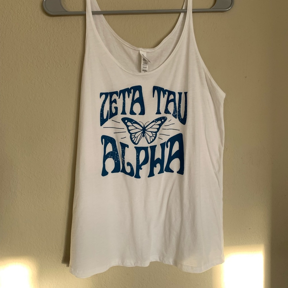 Zeta Tau Alpha tank top